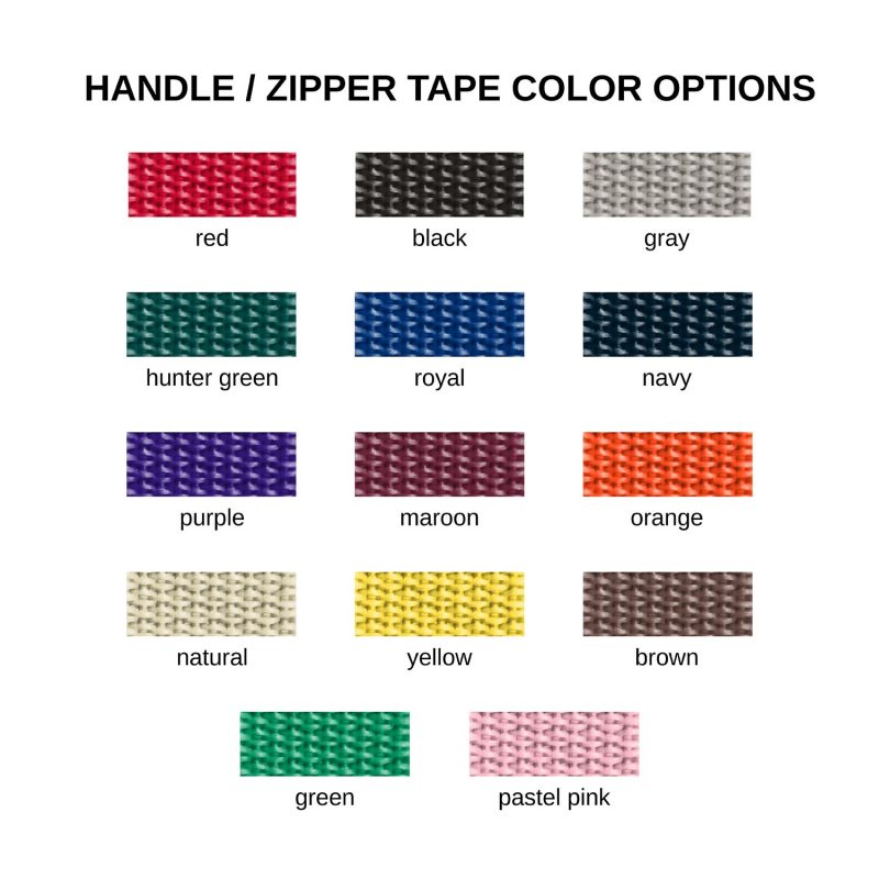 Custom Made-to-Order Zippered Tote All-Over Print with logo - 1