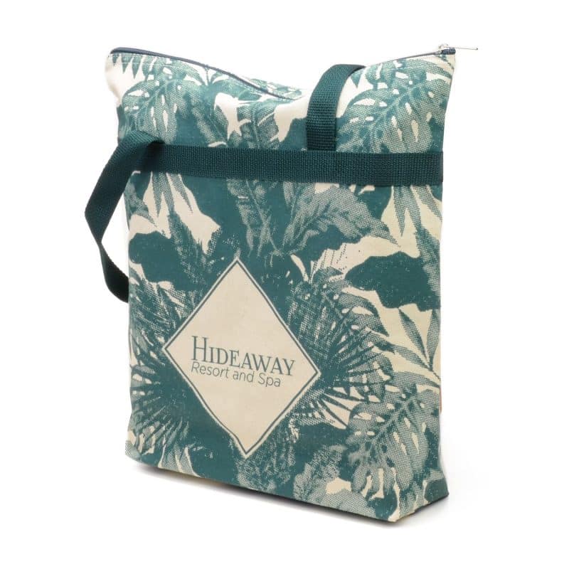 Custom Made-to-Order Zippered Tote All-Over Print with logo - 3