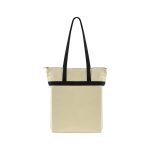 Custom Made-to-Order Zippered Tote with logo - 1