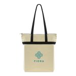Custom Made-to-Order Zippered Tote with logo