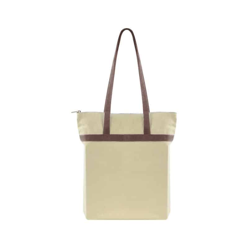 Custom Made-to-Order Zippered Tote with logo - 5