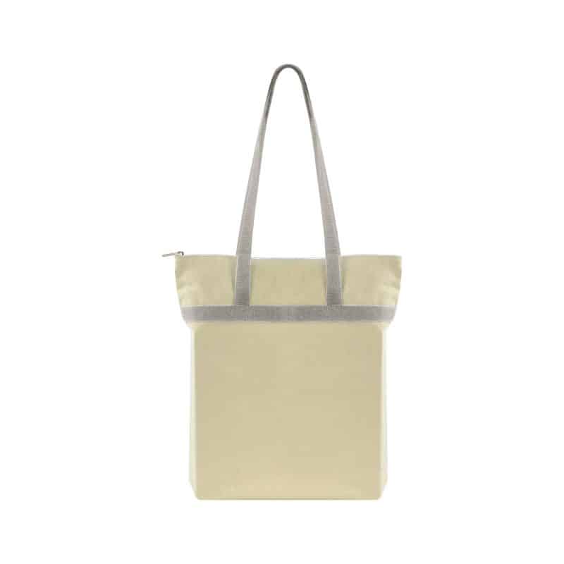 Custom Made-to-Order Zippered Tote with logo - 6