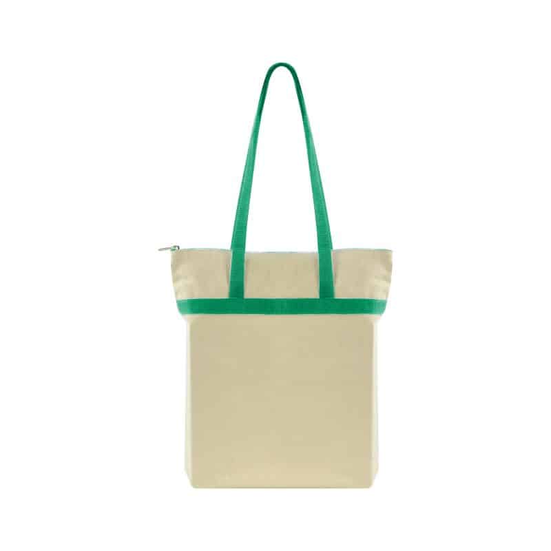 Custom Made-to-Order Zippered Tote with logo - 7