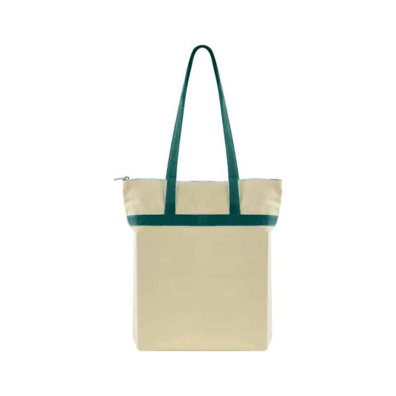 Custom Made-to-Order Zippered Tote with logo - 8