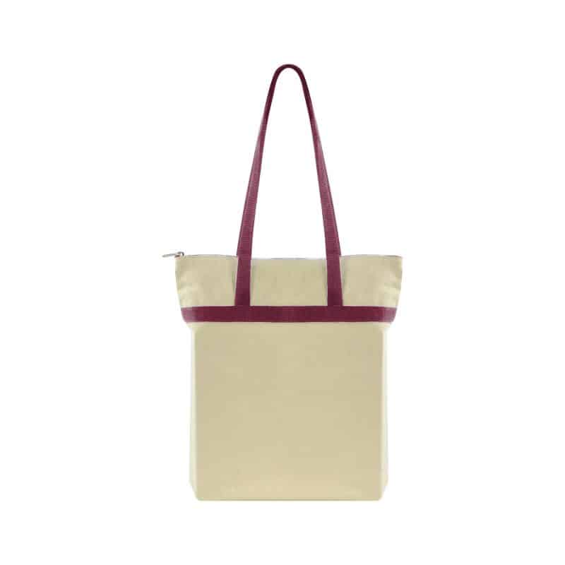 Custom Made-to-Order Zippered Tote with logo - 9
