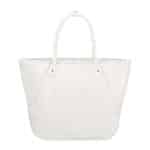Custom Market Street Tapered Carryall Tote - Natural with logo - 4