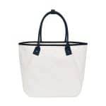 Custom Market Street Tapered Carryall Tote - Navy with logo - 1