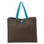 Custom Melbourne Natural Jute Tote with logo - 3