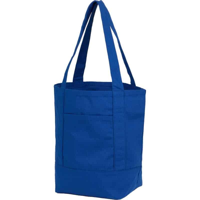 Custom Mini 6oz Recycled Cotton Canvas Tote with logo - 3