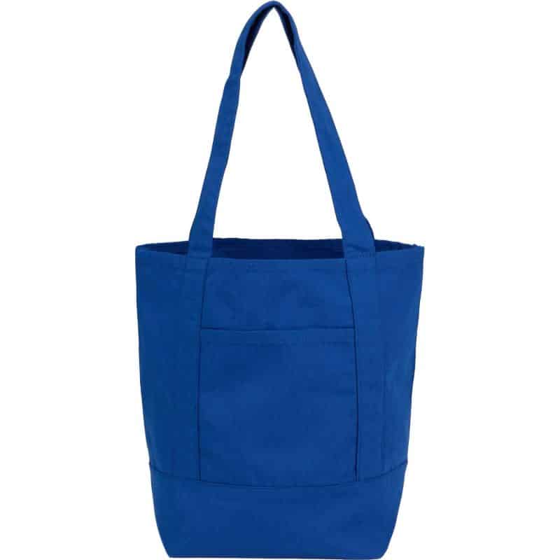 Custom Mini 6oz Recycled Cotton Canvas Tote with logo - 5