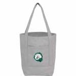 Custom Mini 6oz Recycled Cotton Canvas Tote with logo - 8