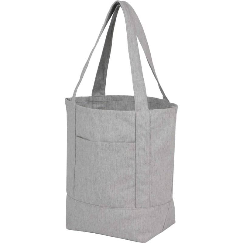 Custom Mini 6oz Recycled Cotton Canvas Tote with logo - 9