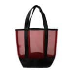 Custom Mini Recycled Mesh Beach Bag with logo - 9