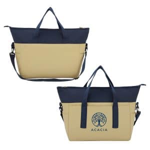 Custom Mirador 320D Taslon 28-Can Cooler Tote with logo