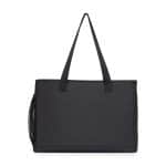 Custom Mobile Office Laptop Tote - Black with logo - 4