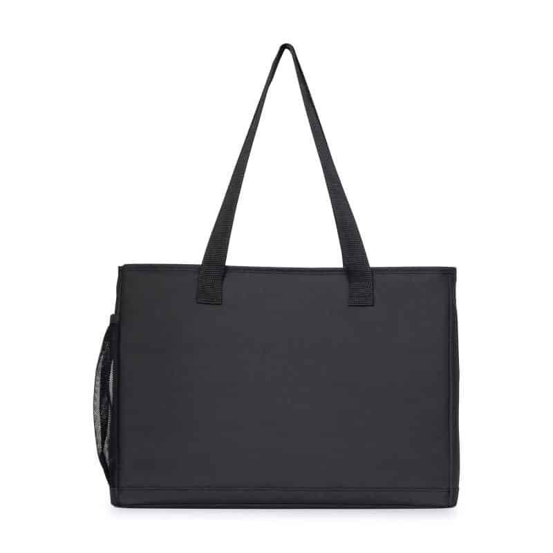 Custom Mobile Office Laptop Tote - Black with logo - 4