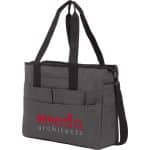 Custom Multi-Pocket Laptop Tote with logo - 2