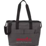 Custom Multi-Pocket Laptop Tote with logo - 4