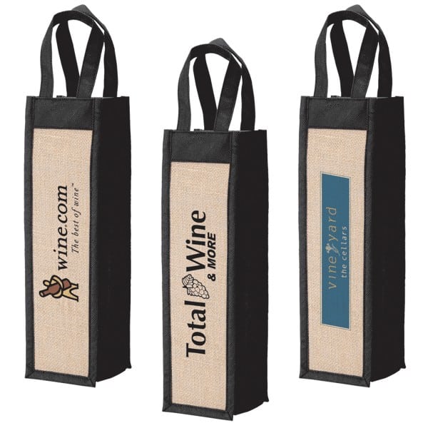 Custom Napa Wine Gift Tote with logo