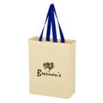 Custom Natural Cotton Canvas Recycled Grocery Tote Bag with logo - 6