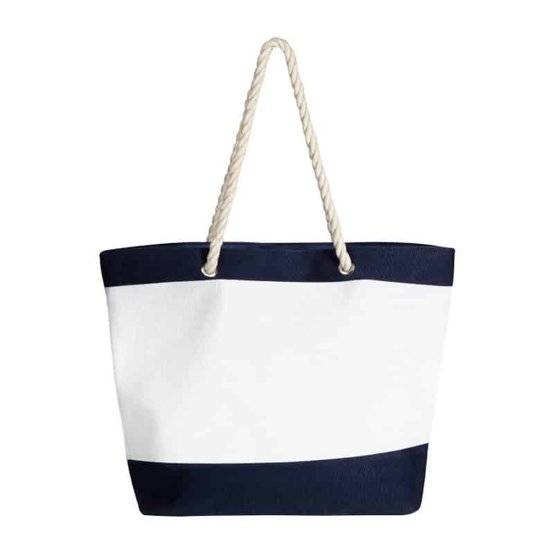 Custom Nautical Beach Bag with logo - 5