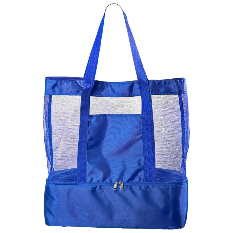 Custom Nautical Polyester Insulated Beach Bag with logo - 3