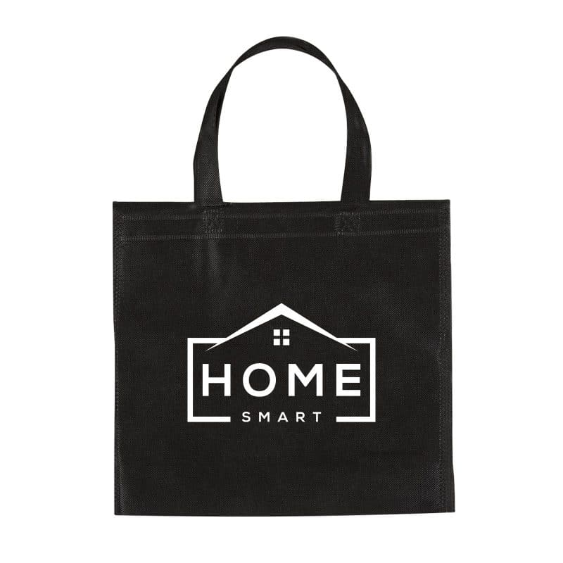Custom Non Woven Mini Shopper Recycled Tote Bag with logo - 2