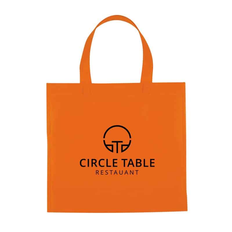 Custom Non Woven Mini Shopper Recycled Tote Bag with logo - 8