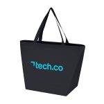 Custom Non-Woven Recycled Budget Shopper Tote with logo - 2