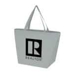 Custom Non-Woven Recycled Budget Shopper Tote with logo - 6