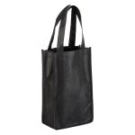 Custom Orchard Breeze 2-Bottle Non-Woven Wine Bag with logo - 3