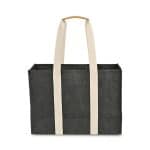 Custom Out of The Woods® Large Market Tote - Ebony with logo - 4