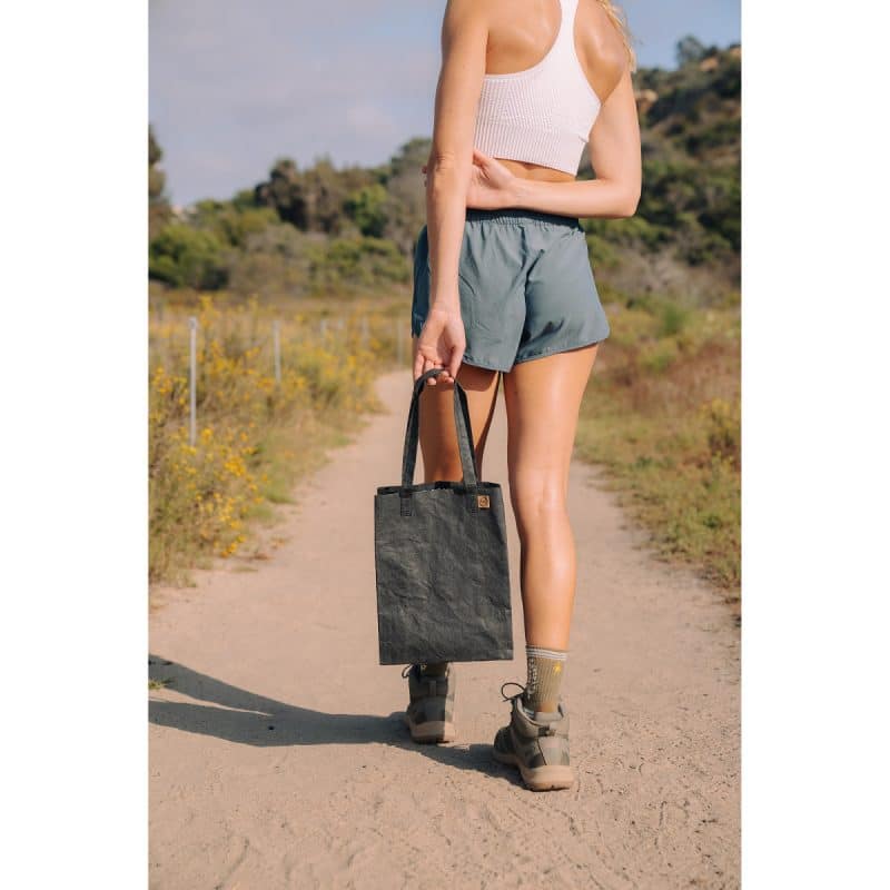 Custom Out of The Woods® Market Tote Mini - Ebony with logo - 4
