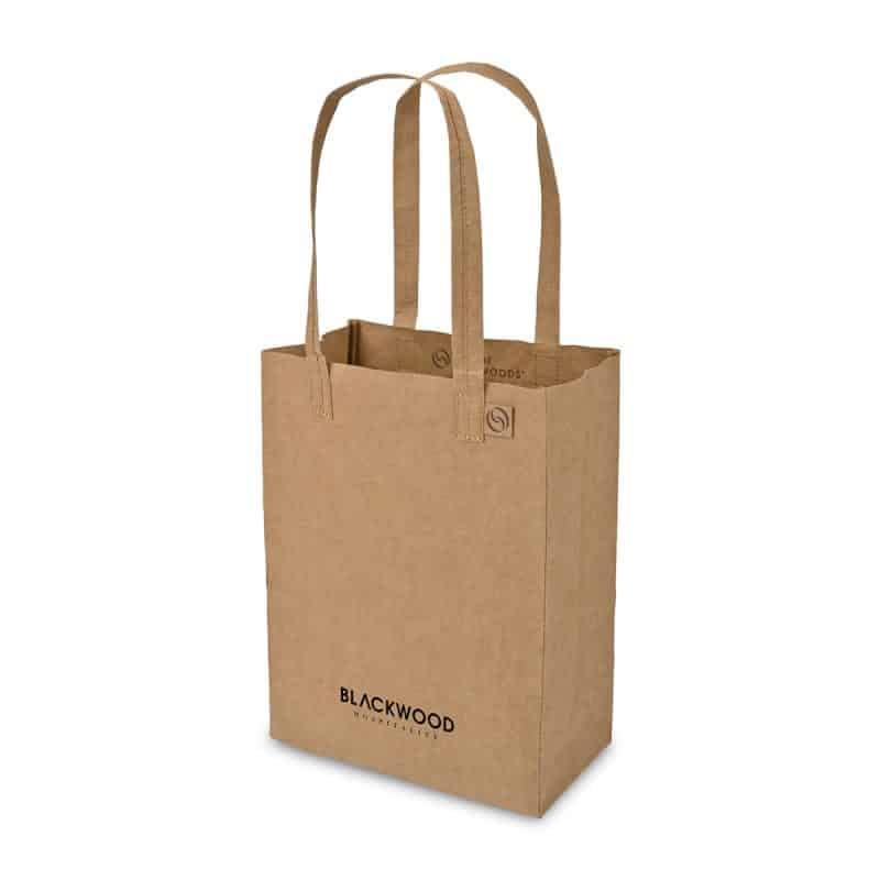 Custom Out of The Woods® Market Tote Mini - Sahara with logo - 2