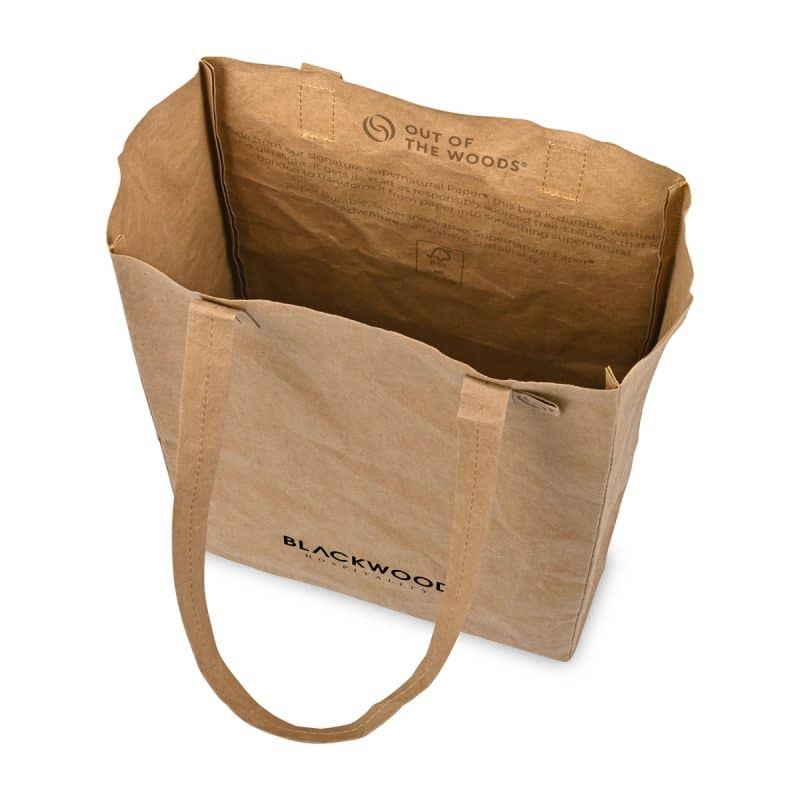 Custom Out of The Woods® Market Tote Mini - Sahara with logo - 3
