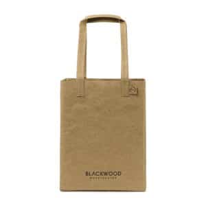 Custom Out of The Woods® Market Tote Mini - Sahara with logo