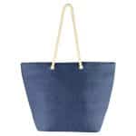 Custom Paper Straw Beach Tote with logo - 1