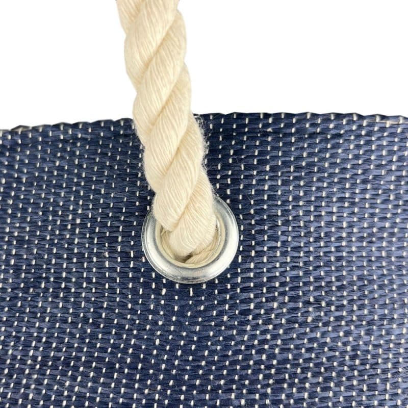 Custom Paper Straw Beach Tote with logo - 2