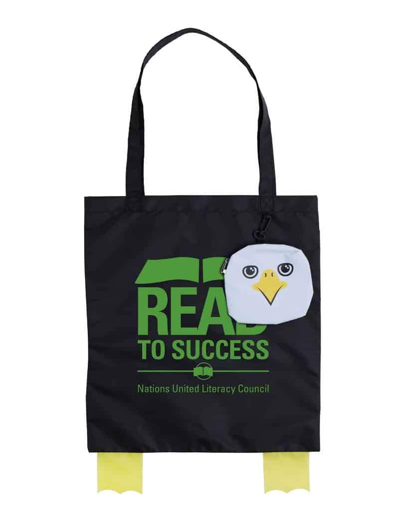Custom Paws N Claws® Foldable Tote with Hanging Pouch with logo