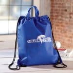 Custom Polytex Drawstring Tote with logo - 3