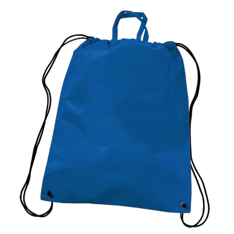 Custom Polytex Drawstring Tote with logo - 6