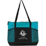 Custom Premium Zippered Tote with logo