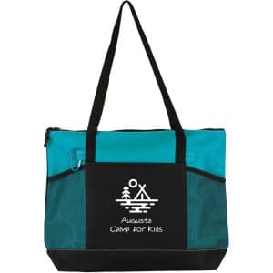 Custom Premium Zippered Tote with logo