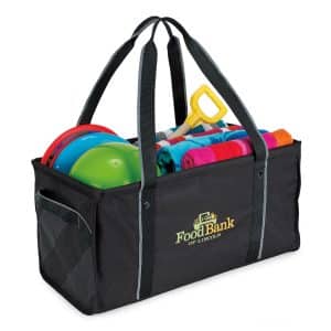 Custom Prime Utility Tote - Black with logo