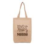 Custom Promotional Jute Tote with logo - 4