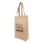 Custom Promotional Jute Tote with logo - 5