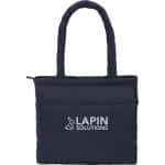 Custom Puffer Recycled 15'' Laptop Tote with logo