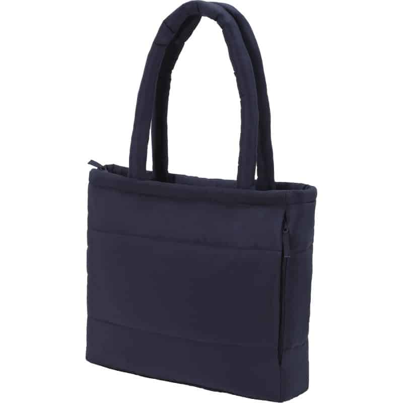 Custom Puffer Recycled 15'' Laptop Tote with logo - 3