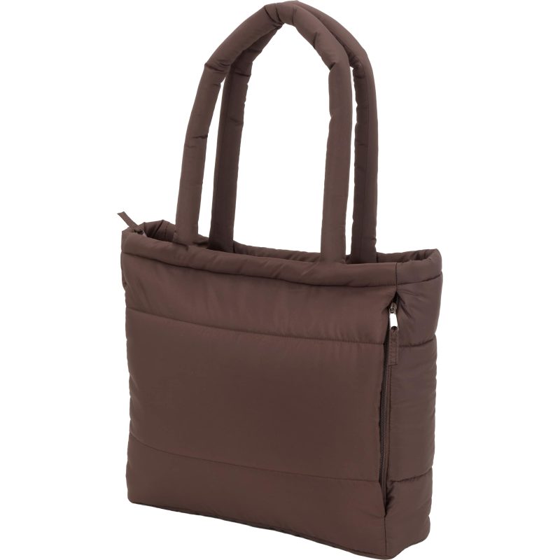 Custom Puffer Recycled 15'' Laptop Tote with logo - 8