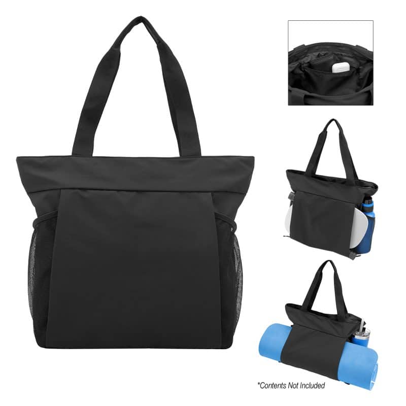 Custom Pulse Recycled Tote Bag with logo - 1